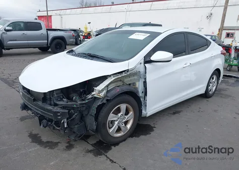 2016 Hyundai Elantra Se z USA, uszkodzony, nr VIN 5NPDH4AE5GH700492
